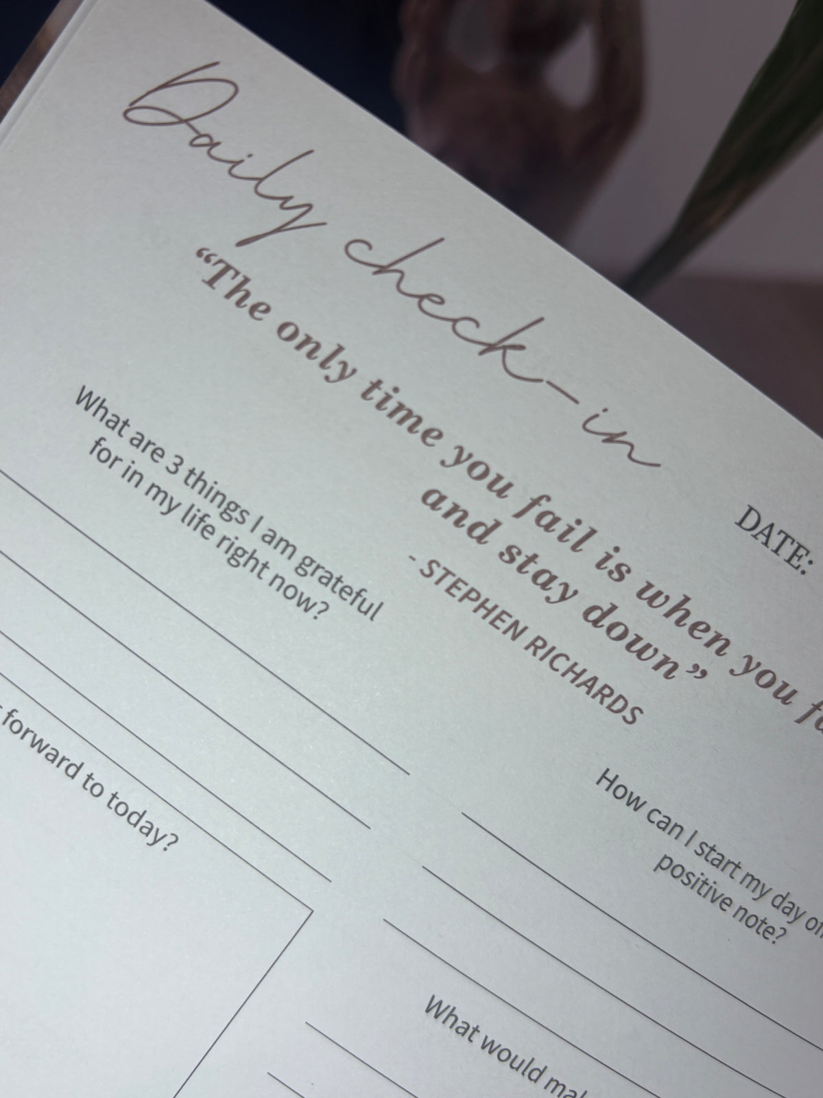 Self-Care Journal | Life on Purpose